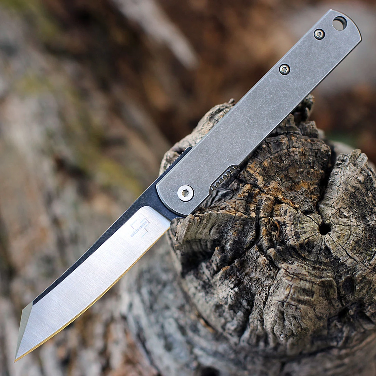 Boker Plus Zenshin - Stainless Steel (3" 440C Two-Tone) 01BO368 3 Boker Plus Zenshin - Stainless Steel (3" 440C Two-Tone) 01BO368