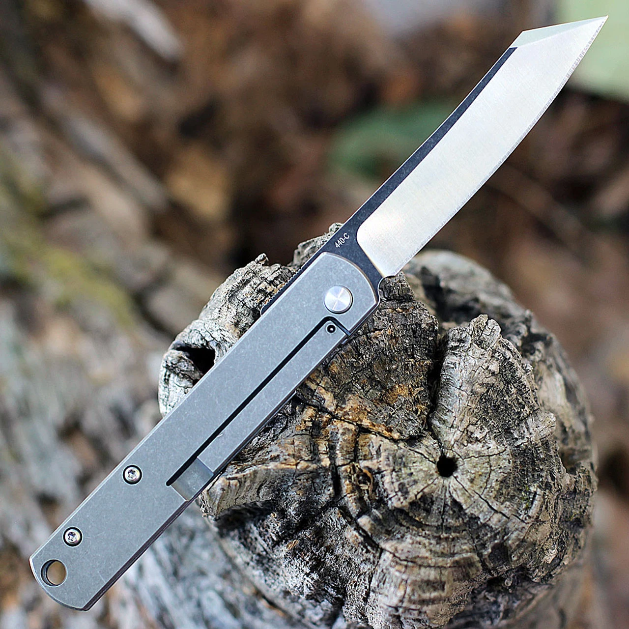 Boker Plus Zenshin - Stainless Steel (3" 440C Two-Tone) 01BO368 4 Boker Plus Zenshin - Stainless Steel (3" 440C Two-Tone) 01BO368 - Image 2