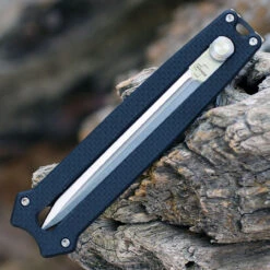 Boker Plus Slike Manual OTF - Black G-10 (3" D2 Satin Dagger) 01BO411 -Knife Sale Store BOP01BO411.4 86041.1667500637