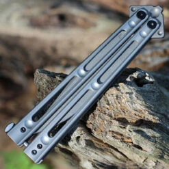 Boker Plus Papillon Buterfly Knife Stainless Steel (4.25" D2 ) 06EX111 7 Boker Plus Papillon Buterfly Knife Stainless Steel (4.25" D2 ) 06EX111 -Knife Sale Store BOP06EX111.1 35896.1660664905