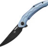 Bestech Marukka - Blue Ti (3.6" M390 Blk SW) BT2002B -Knife Sale Store BTKT2002B 34075.1636127645