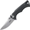 CRKT BT Fighter Button Lock CR5220, 2.856" 8Cr13MoV Plain Blade, Glass Reinforced Nylon Handle