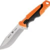 Buck Knives Buck 656 Orange Pursuit Pro Large Drop Point Fixed Blade, 4.5" S35VN Satin Drop Point Blade, Black & Orange Glass Filled Nylon Handle -Knife Sale Store BU656ORS 61478.1601560293