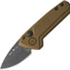 Buck Knives Mini Deploy Auto - Bronze Alum (1.875" 154CM) BU839BRS1 -Knife Sale Store BU839BRS1 60903.1674839323