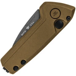 Buck Knives Mini Deploy Auto - Bronze Alum (1.875" 154CM) BU839BRS1 -Knife Sale Store BU839BRS1 add 02 01250.1674839323