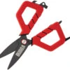 Bubba Blade Small Fishing Shears, 1099913, 6" Overall, Red TPR Handles -Knife Sale Store BUB1099913 94959.1611000099