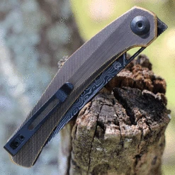 CIVIVI Lazar-Brass (3.31" Damascus) C20013-DS2 -Knife Sale Store CIVC20013 DS2.2 48201.1673630240