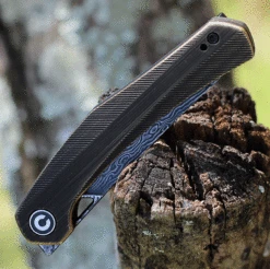 CIVIVI Lazar-Brass (3.31" Damascus) C20013-DS2 -Knife Sale Store CIVC20013 DS2.3 87180.1673630240