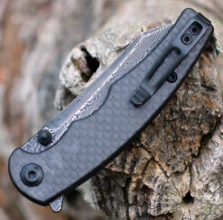 CIVIVI P87 Folder - Twill CF G-10 (2.90" Damascus) C21043-DS1 -Knife Sale Store CIVC21043DS1.2 04727.1660744977