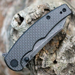 CIVIVI P87 Folder - Twill CF G-10 (2.90" Damascus) C21043-DS1 -Knife Sale Store CIVC21043DS1.3 39899.1660744977