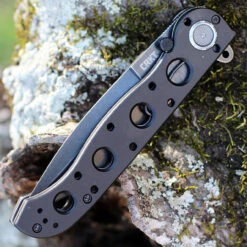 CRKT M16 Carson Deadbolt Spear Blk Alum (3.58" D2 Blk Spear) M16-03DB -Knife Sale Store CR03DB.3 68454.1643729483