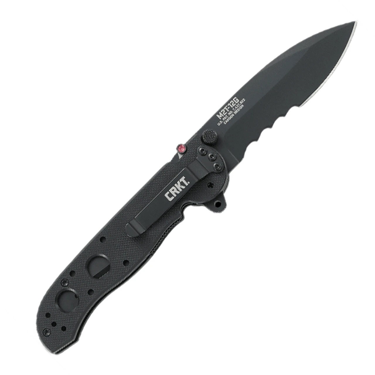CRKT Carson M21 Black G10 ( 3.1" Blk Stainless Serr) M21-12G 4 CRKT Carson M21 Black G10 ( 3.1" Blk Stainless Serr) M21-12G - Image 2