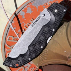 Cold Steel XL Voyager - Black Griv-Ex (5.5" AUS10A) CS-29AXB 8 Cold Steel XL Voyager - Black Griv-Ex (5.5" AUS10A) CS-29AXB -Knife Sale Store CS92AXB 32983.1645028523