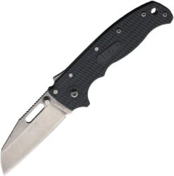 Demko AD20.5 Shark Lock Gray (3" AUS-10A Wharncliffe SW)