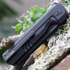 Arcform Darcform Slimfoot Folding - Blk Ti / Brass (3.5" M390 Blk Sheepsfoot) ARC-094 9 Arcform Darcform Slimfoot Folding - Blk Ti / Brass (3.5" M390 Blk Sheepsfoot) ARC-094 -Knife Sale Store Darcform Slimfoot Brass.2 62130.1621363928