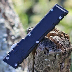 CobraTec Gentlemen's OTF Automatic - Black Alum. (2.8" 154CM Satin) GENTBLKCM154DNS -Knife Sale Store GENTBLKCM154DNS.4 06418.1641395545