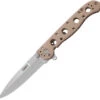 CRKT M16 03BS Bronze Framelock, 3.55" 12C27 Sandvik Bead Blasted Plaim Blade, 2Cr13 Handle -Knife Sale Store M16 03 Framelock Bronze 05553.1610640592