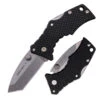Cold Steel Micro Recon 1 Tanto CS27DT, 2" 4034SS Plain Blade, Black Long G-10 Styled Griv-Ex Handle -Knife Sale Store Micro Recon 1 Tanto 83508.1666205757