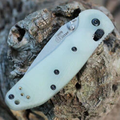 Doug Ritter Mini-RSK MK1-G2 Knifeworks Exclusive - Jade G10 / Stone -Knife Sale Store Mini.4 09379.1663008816