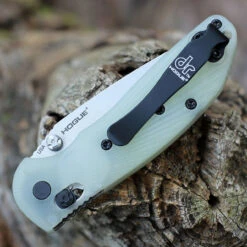 Doug Ritter Mini-RSK MK1-G2 Knifeworks Exclusive - Jade G10 / Stone -Knife Sale Store Mini 56330.1663008816