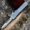 CobraTec Gray FS-X OTF Knife - Gray Alum (2.75" D2) SGRYFS-XSDS -Knife Sale Store SGYFS XSDS.1 43677.1611264984
