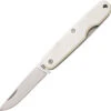 Bear & Son Slip Joint Executive Pen Knife WSB79, 2 1/4" High Carbon Steel, White Smooth Bone Handle -Knife Sale Store WSB79 76102.1597262172