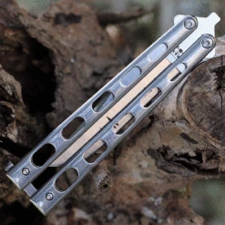 Bear & Son 30th Anniversary Butterfly 14 - SS Vein (4.1" S35VN) ANNSS14S35 7 Bear & Son 30th Anniversary Butterfly 14 - SS Vein (4.1" S35VN) ANNSS14S35 -Knife Sale Store annss14 s35 67274.1627488011