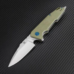 Artisan Predator ATZ1706PGN, 3.74" D2 Steel, OD Green G-10 Handle