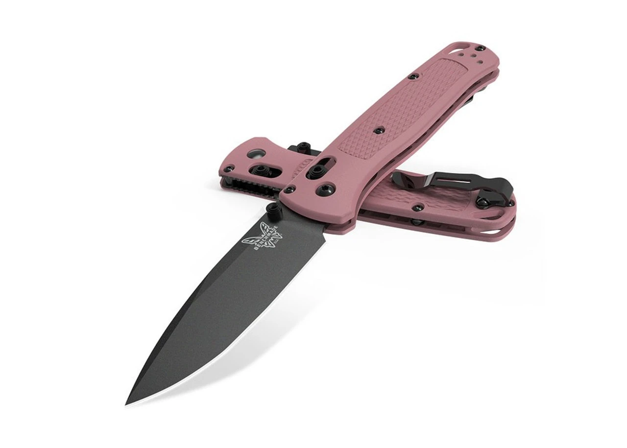 Benchmade Mini Bugout- Pink Griv (2.82"Blk S30V) 533BK-05 *Coming Soon* 3 Benchmade Mini Bugout- Pink Griv (2.82"Blk S30V) 533BK-05 *Coming Soon*