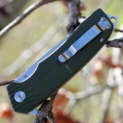 Bestech G05B1 Scimitar, 3.75" D2 Plain Blade, OD Green G-10 Handle -Knife Sale Store btkg01b.2 1 69941.1566585996