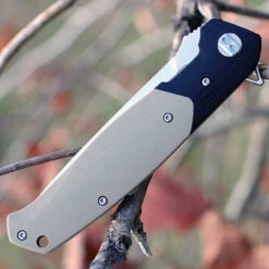 Bestech G03B Swordfish, 4" D2 Plain Blade, Black & Beige G-10 Handle -Knife Sale Store btkg03b.3 58987.1566585988