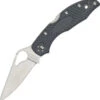 BYRD BY04PGY2 Meadowlark 2, 2.875" 8Cr13MoV Plain Blade, Gray FRN Handle -Knife Sale Store by04pgy2 60000.1566586190