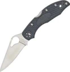 BYRD BY04PGY2 Meadowlark 2, 2.875" 8Cr13MoV Plain Blade, Gray FRN Handle