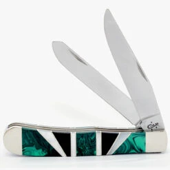 Case 11150 Trapper, Exotic Green Malachite (EX254 SS)