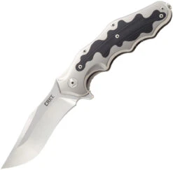 CRKT Ken Onion Motley Flipper K210CFXP, 3.875" Sleipner Plain Blade, Titanium Carbon Fiber Inlays Handle-Limited To 500 -Knife Sale Store crktk210cfxp.4 91664.1566586135