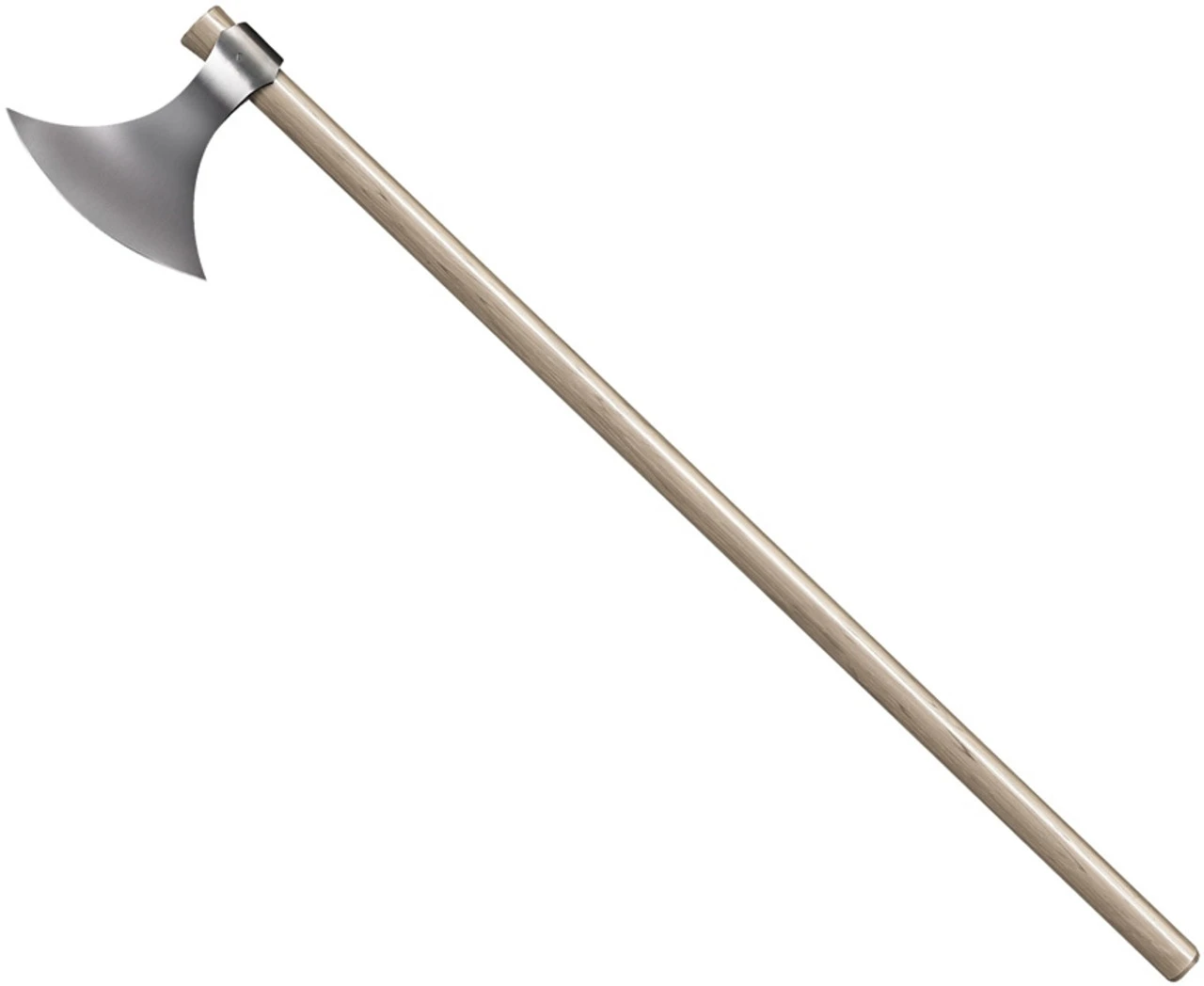 Cold Steel 89VA Viking Axe, 1055 Carbon Steel, American Hickory Handle (52" Overall)