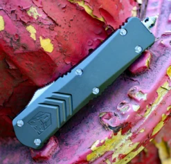 CobraTec Knives MGYFS-XMDAGNS Medium FS-X Grey, 3.0" D2 Steel Dagger Blade, CNC Aviation Aluminum Handle -Knife Sale Store image 73199.1569504991