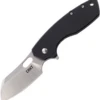 CRKT Large Pilar Framlock CR5315G, 2.63" 8Cr14MoV Satin Blade, Black G-10 Handle -Knife Sale Store image 80948.1572274188