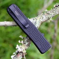 Boker Plus OTF Blackout Black Aluminum (3.5 " 154CM Blk) 06EX263 -Knife Sale Store image 90563.1572887866