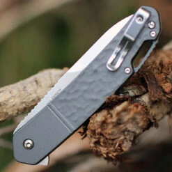 CRKT Bona Fide - Silver Sculpted Alum (3.59" D2 Satin) K540GXP -Knife Sale Store k540gxp.1 12425.1612472731