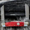 Boker 110745 Traditional Series Congress, Red Jigged Bone Handle