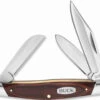 Buck Knives Buck 371BRS Stockman, 2.75" 420J2 Plain Blade, Woodgrain -Knife Sale Store knifework 371stockman 06298.1566588371