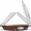 Buck Knives Buck 373BRS Trio, 2.5" 420J2 Plain Blade, Woodgrain -Knife Sale Store knifework 373tro 70063.1566588372