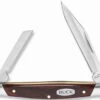 Buck Knives Buck 375BRS Deuce, 2" 420J2 Plain Blade, Woodgrain