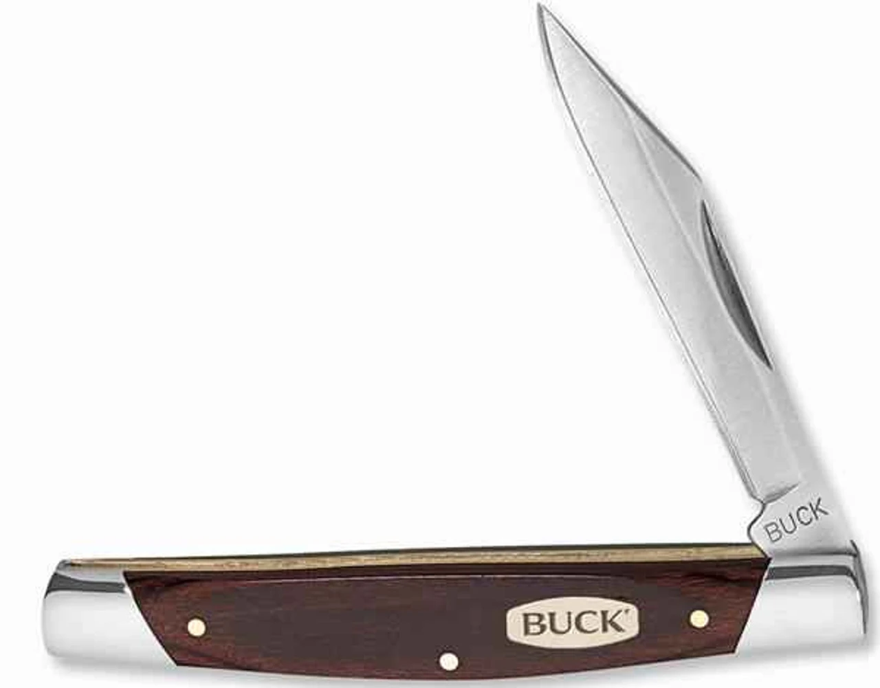 Buck Knives Buck Solo W/Single Blade & Woodgrain Handle 3" Closed 3 Buck Knives Buck Solo W/Single Blade & Woodgrain Handle 3" Closed