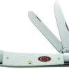 Case Trapper 60182 SparXX White Synthetic Bone Handle (6254 SS) -Knife Sale Store knifework 60182 16923.1624981915