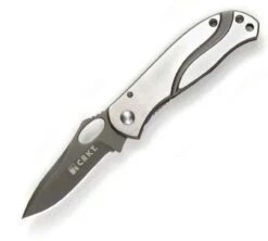 CRKT 6470 Pazoda 2, 2.12" 8Cr13MoV Plain Blade, SS Handle