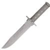 Aitor 16015 Knife Aitor Jungle King, Gray SS (8" SS Sawback) OD Green Nylon Sheath