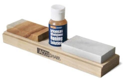 Accusharp AS023C Combo Sharpening Stones With Honing Oil