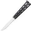 Bear & Son BC114B Butterfly, 5" Closed, SS Plain Blade, Black Epoxy Coated Handles -Knife Sale Store knifework bc114b 69135.1566585781